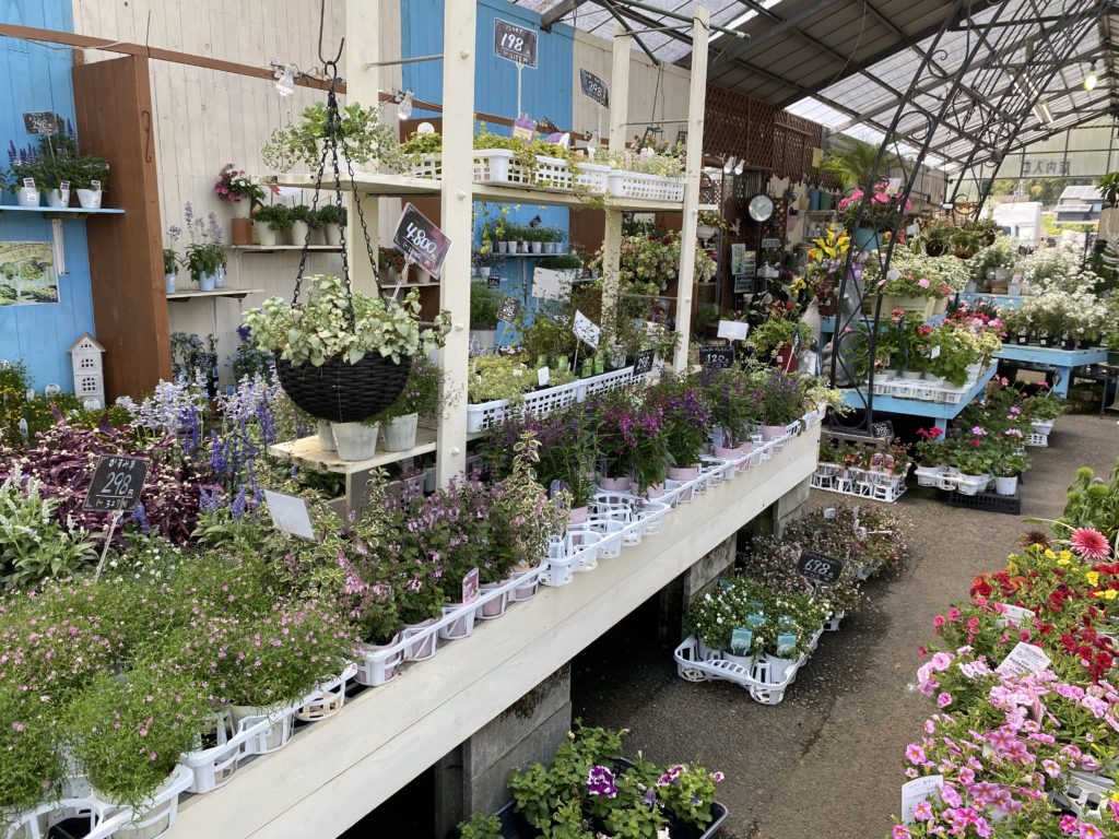 フラワーウッド屋外コーナー