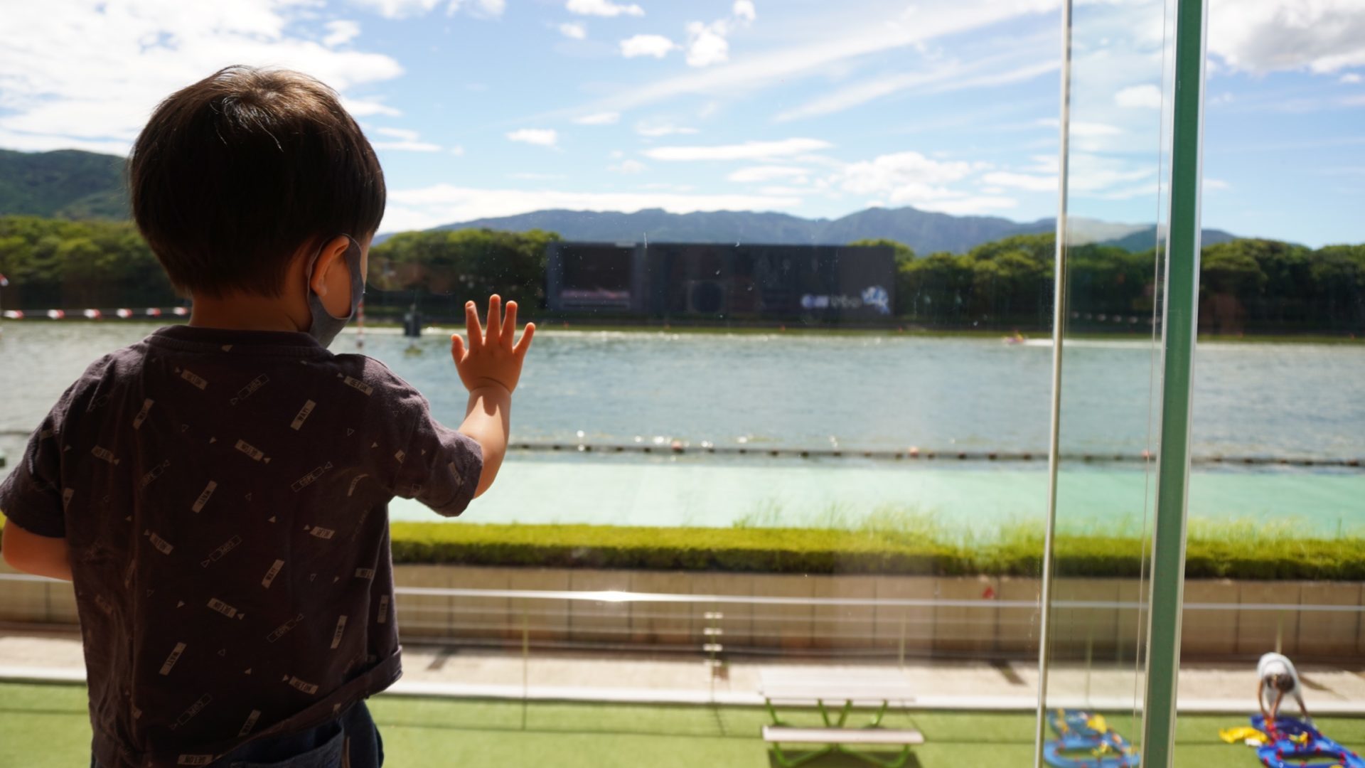 モーヴィからつから観た唐津競艇