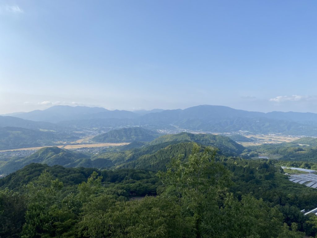 鬼の鼻山 多久方面