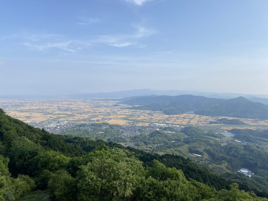 鬼の鼻山 佐賀平野